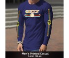 Mens Printed Casual T-shirt SM-49